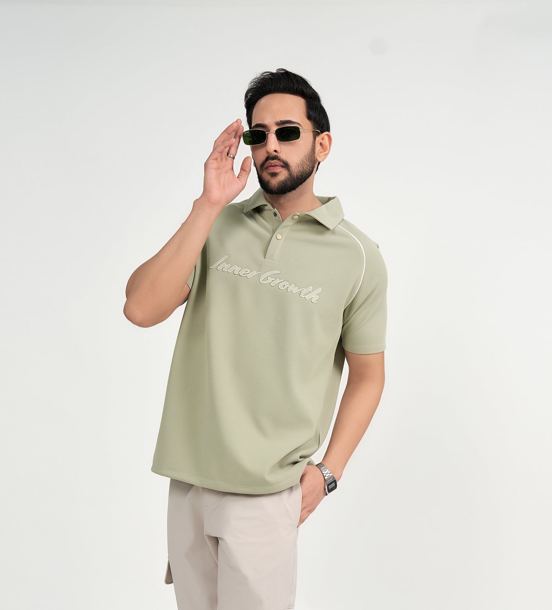 Polos Polo T-Shirt Raglan Edge Polo