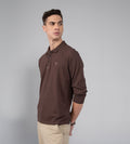 Polos Polo T-Shirt Rich brown rugby t-shirt for men