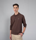 Polos Polo T-Shirt Rich brown rugby t-shirt for men