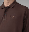 Polos Polo T-Shirt Rich brown rugby t-shirt for men