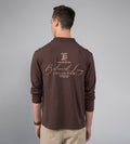 Polos Polo T-Shirt Rich brown rugby t-shirt for men