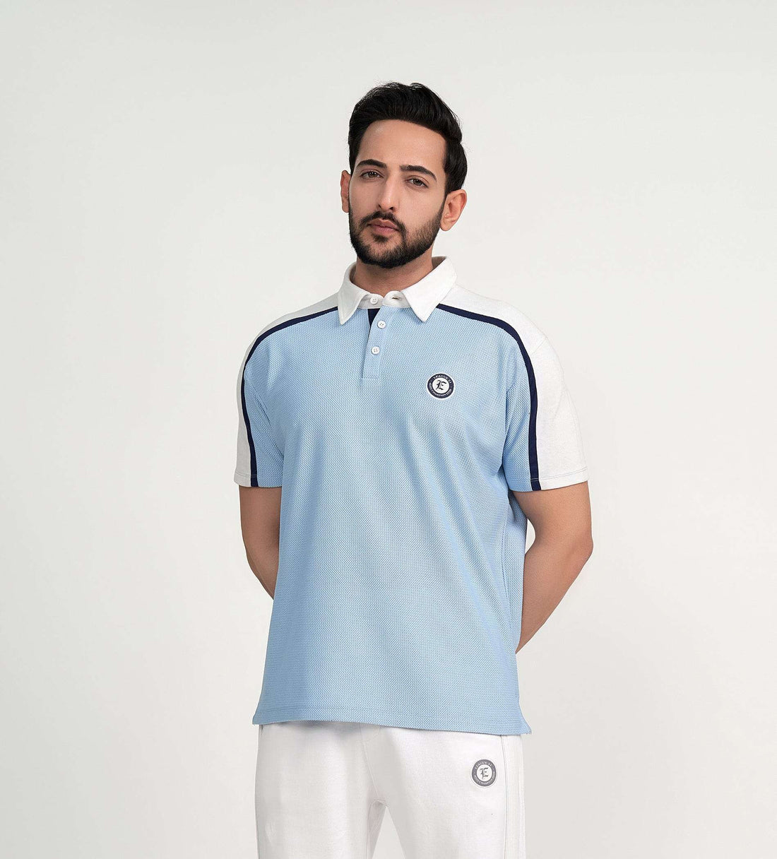 Polos Polo T-Shirt Skyline Contrast Polo T-shirt