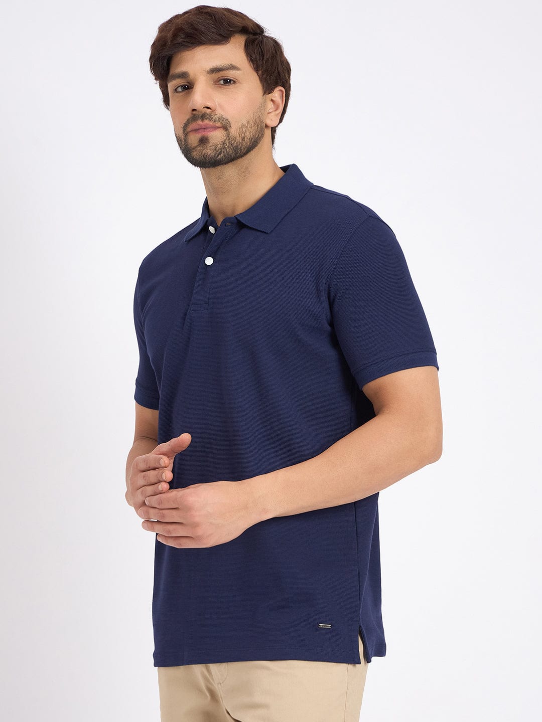Polos Polo T-Shirt Soft Textured Polo T-shirt