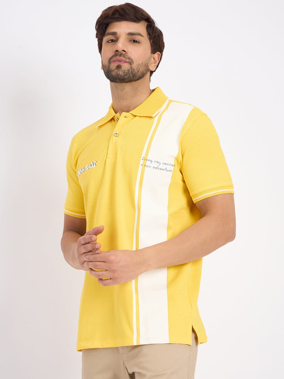 Polos Polo T-Shirt Sunlit Stripe Polo T-Shirt