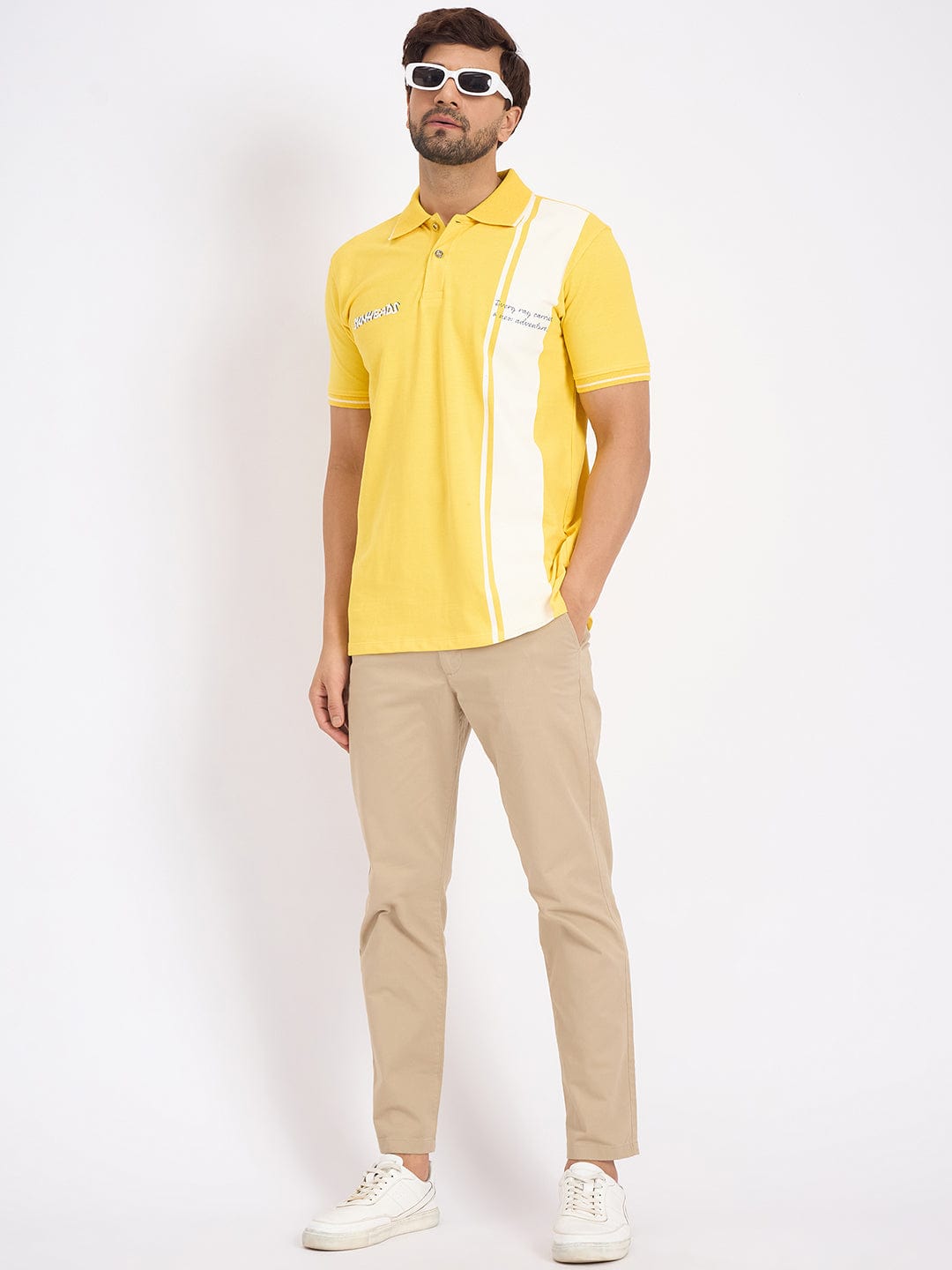 Polos Polo T-Shirt Sunlit Stripe Polo T-Shirt