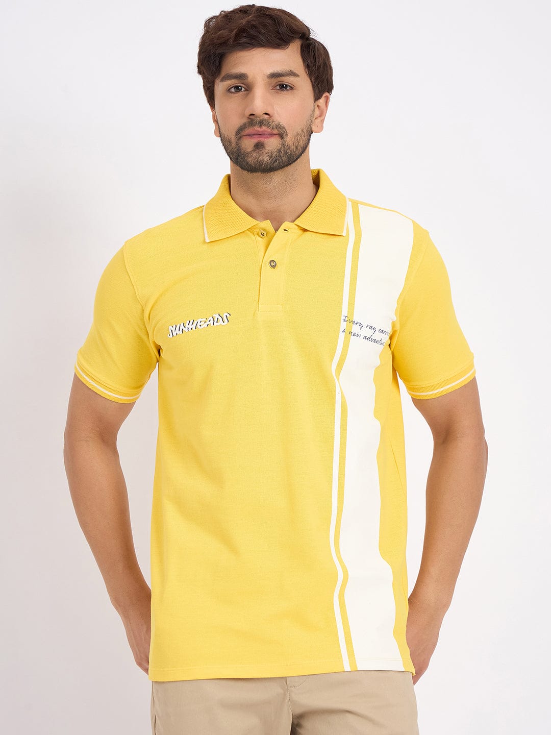 Polos Polo T-Shirt Sunlit Stripe Polo T-Shirt