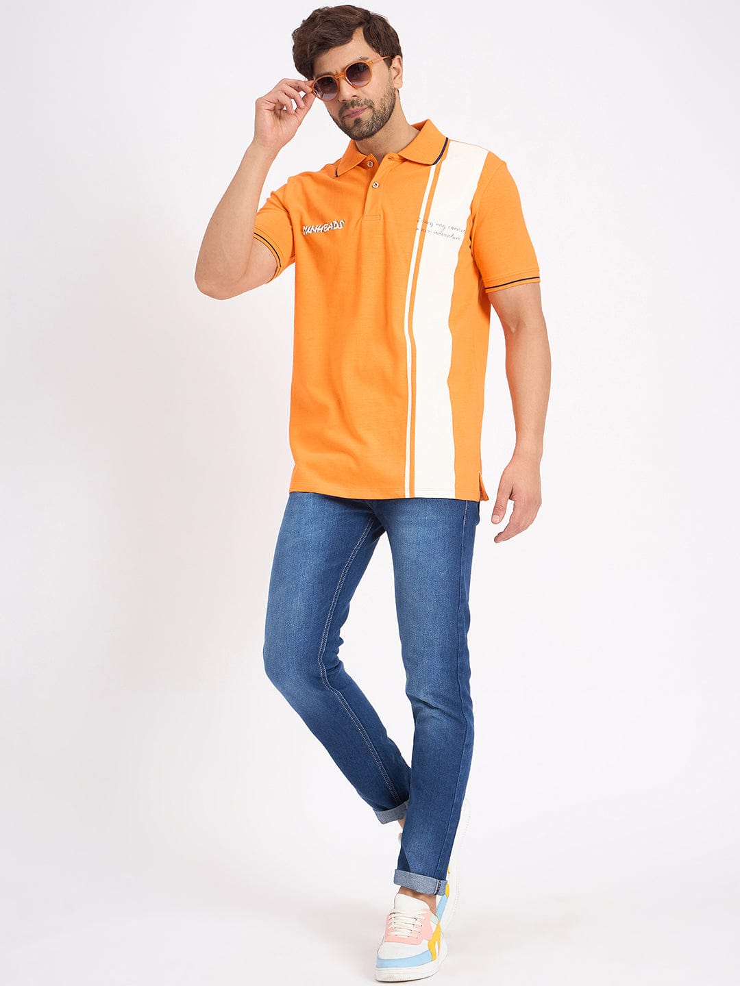 Polos Polo T-Shirt Sunlit Stripe Polo T-Shirt