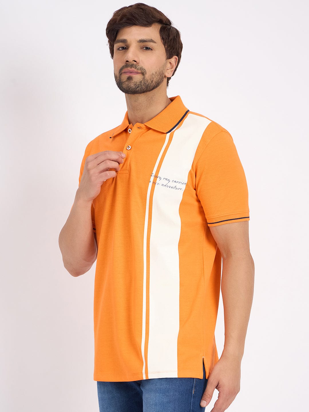 Polos Polo T-Shirt Sunlit Stripe Polo T-Shirt