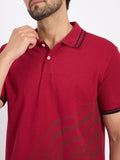 Polos Polo T-Shirt Tone-On-Tone Polo T-Shirt