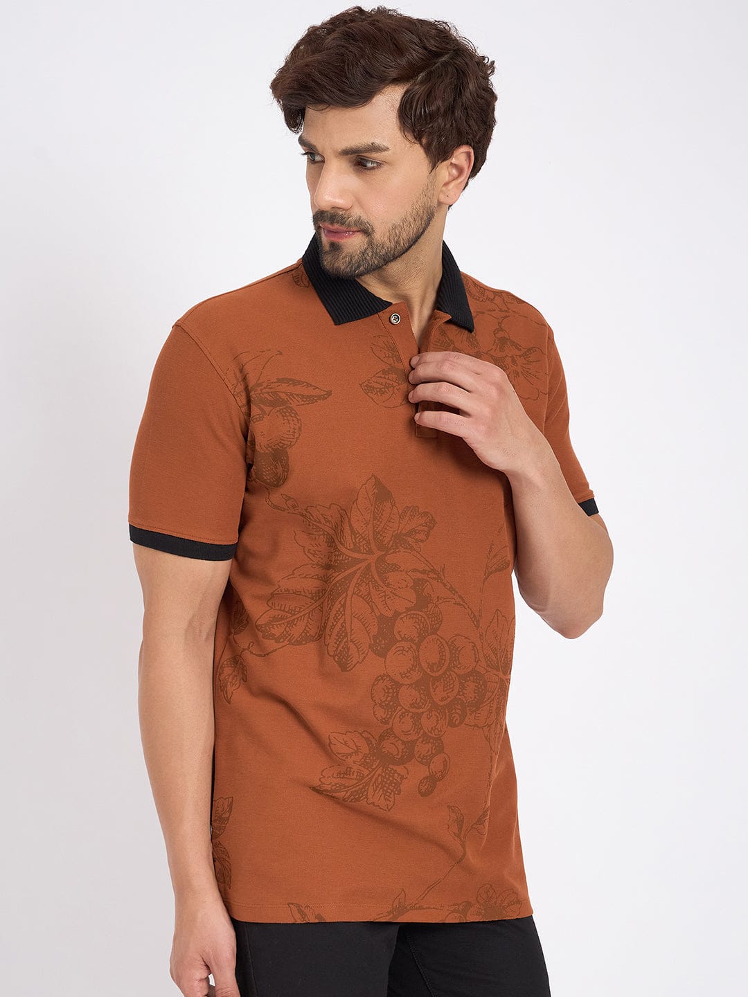 Polos Polo T-Shirt Vintage Vines Polo T Shirt