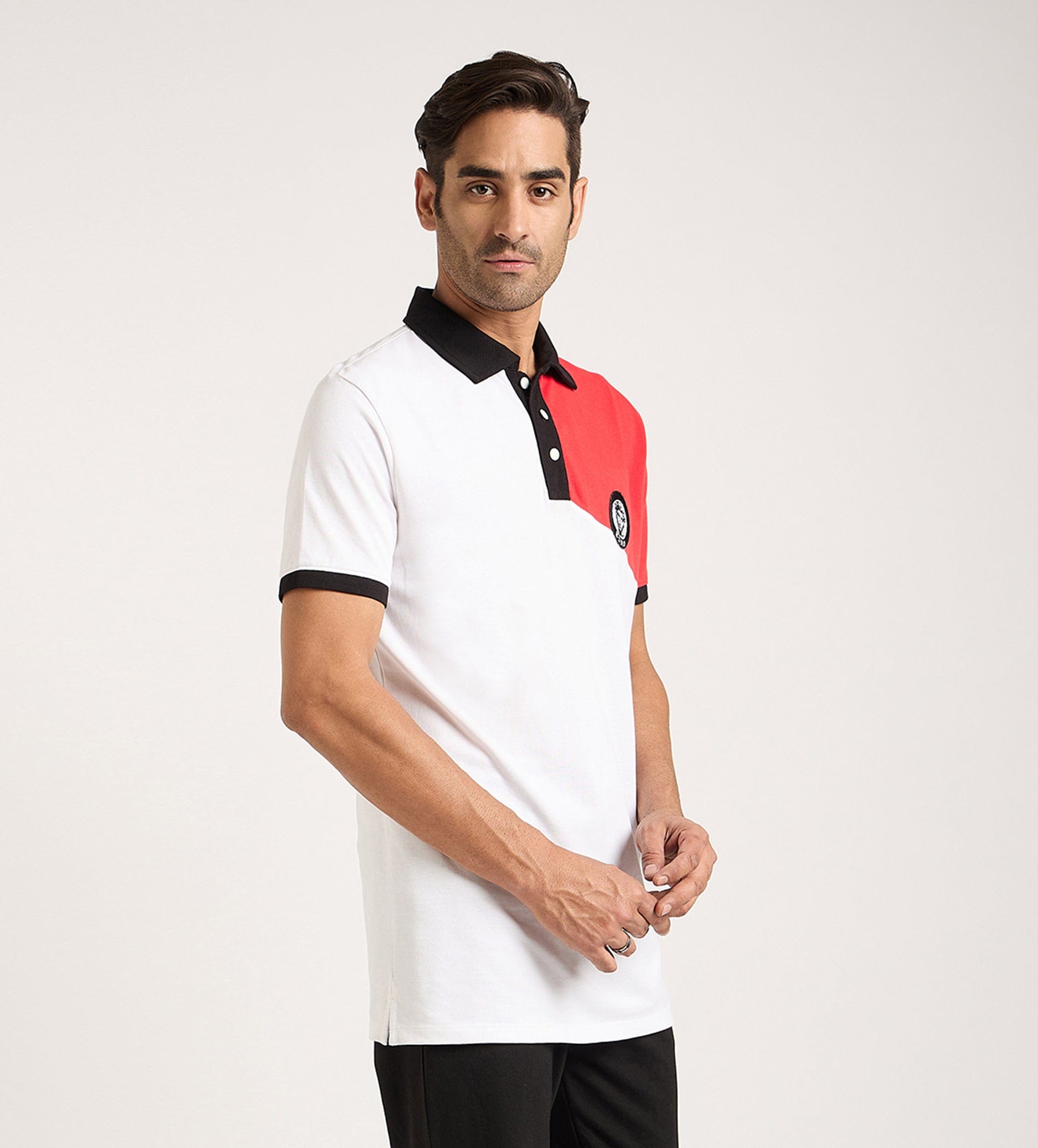 Polos Polo T-Shirt White Fusion Elegance T-Shirt For Men