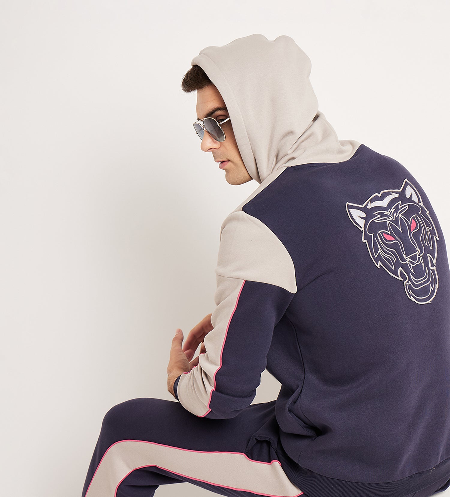 Tiger Embroidery Tracksuit