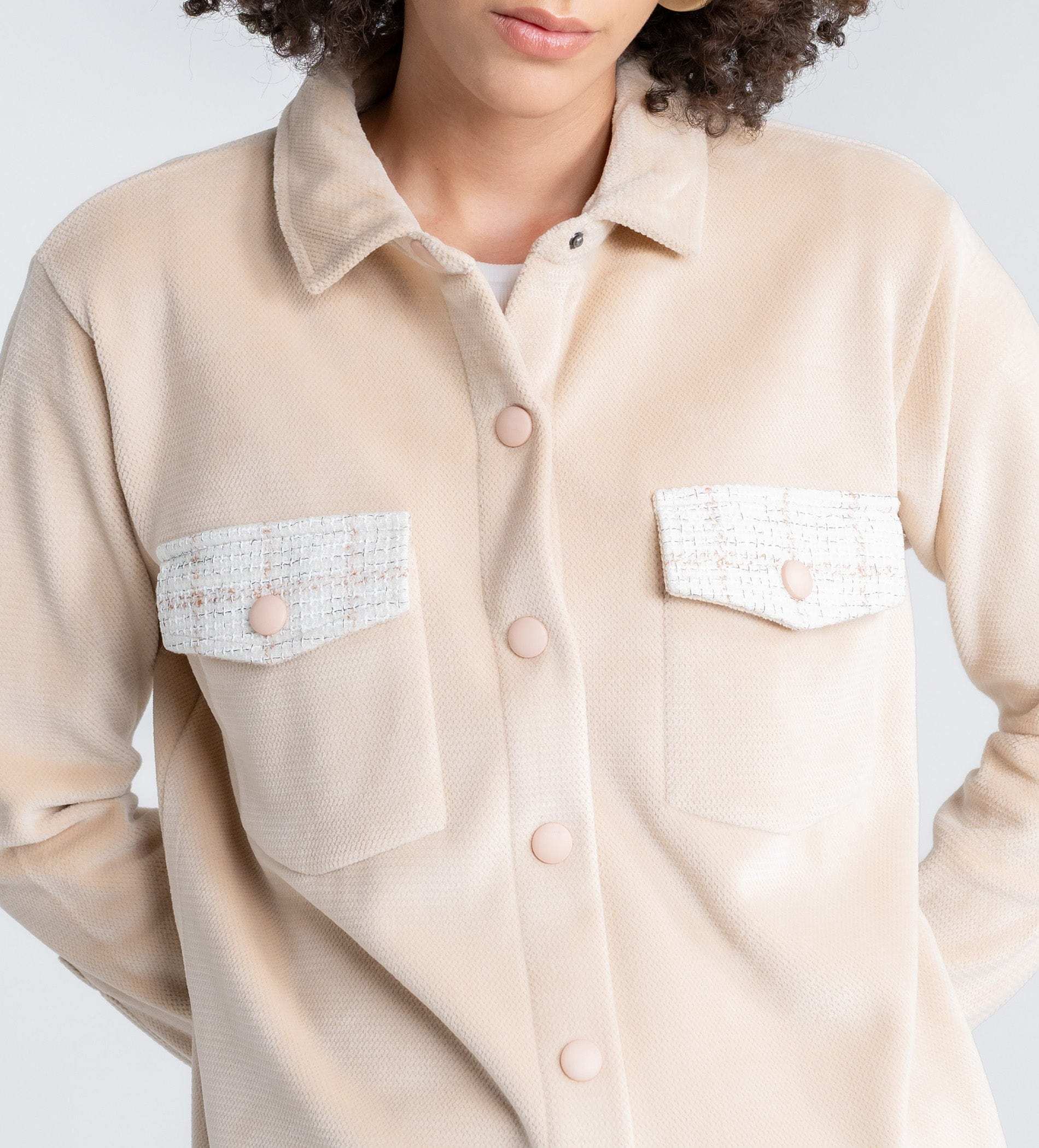 Shacket Shackets Cozy Fawn Shacket Jacket