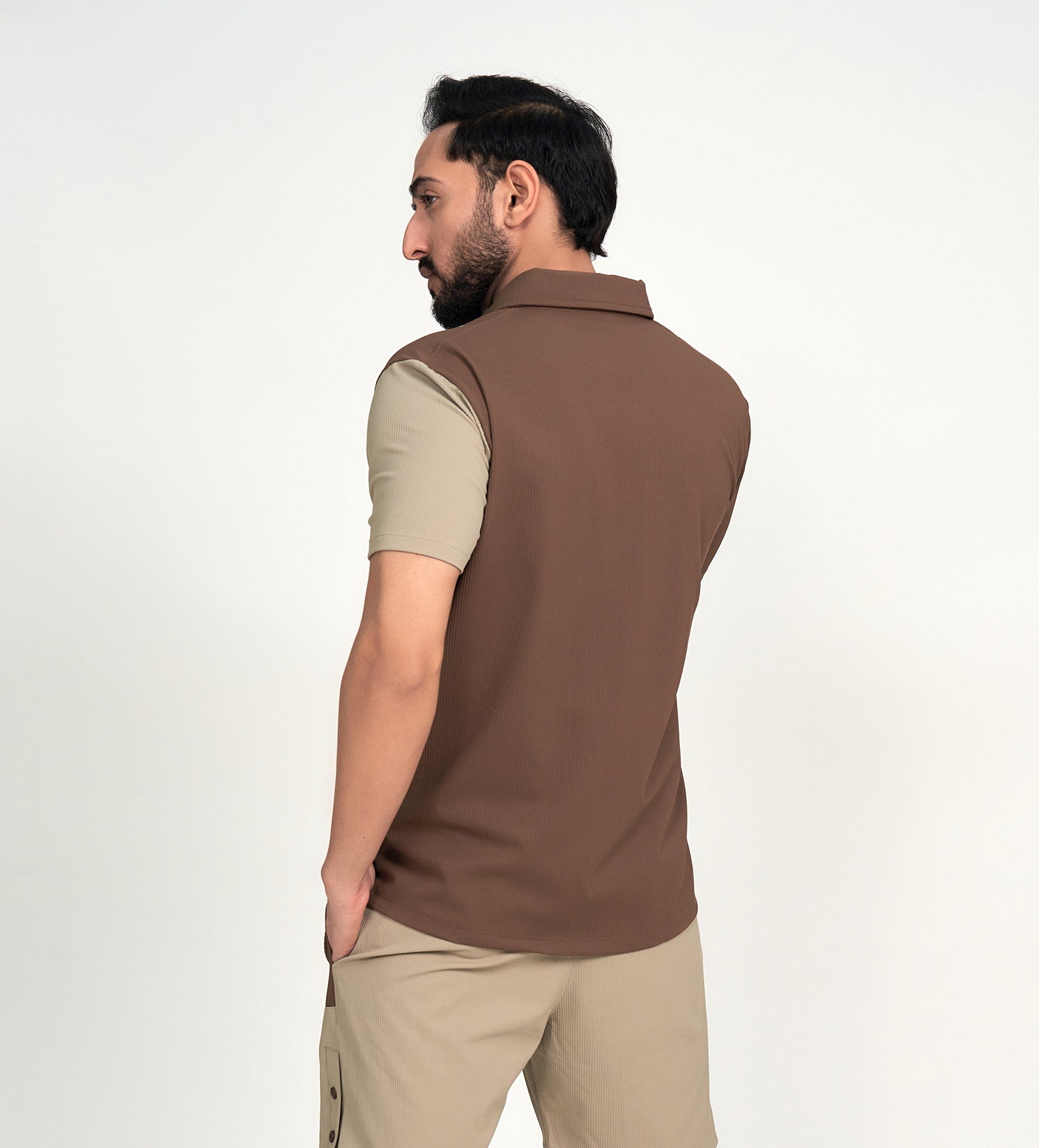 Shirts Half Sleeve Shirts Earthline Knit Shirt