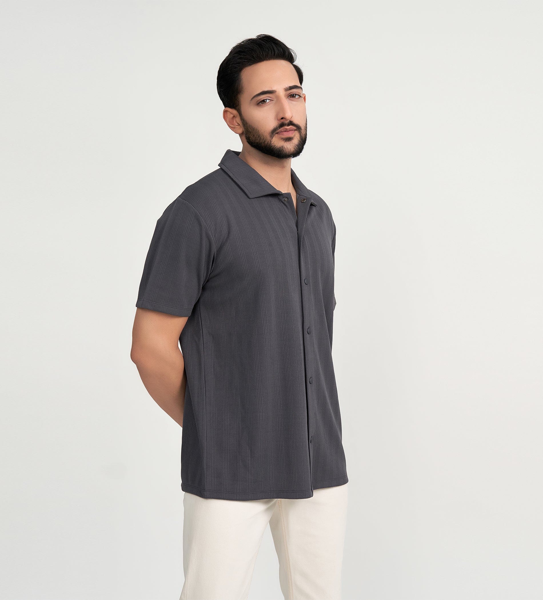 Shirts Half Sleeve Shirts Shadow Knit Classic shirt