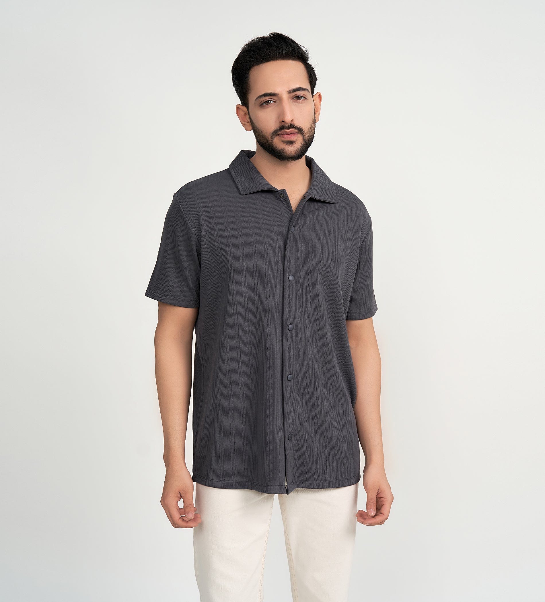 Shirts Half Sleeve Shirts Shadow Knit Classic shirt