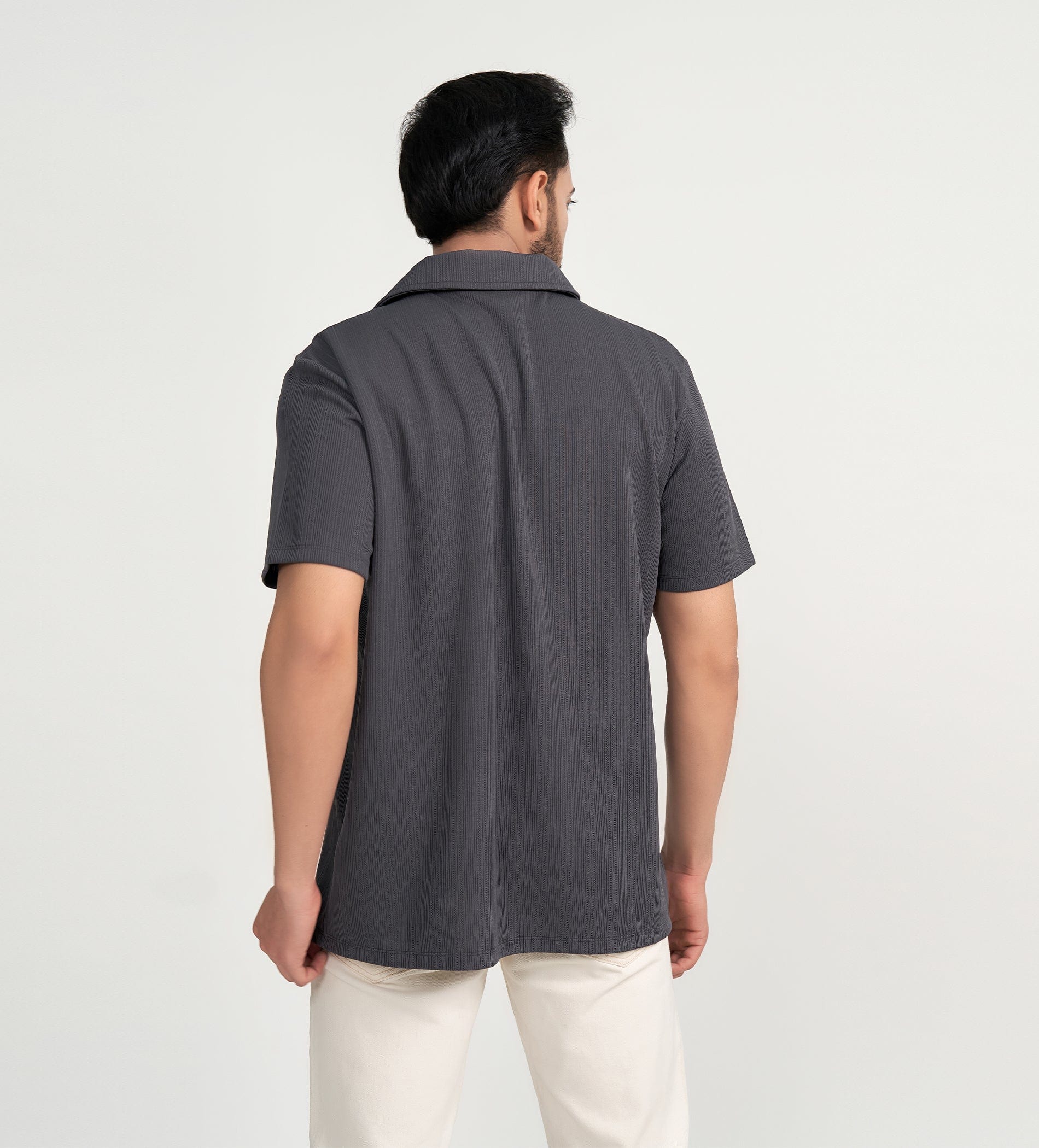 Shirts Half Sleeve Shirts Shadow Knit Classic shirt