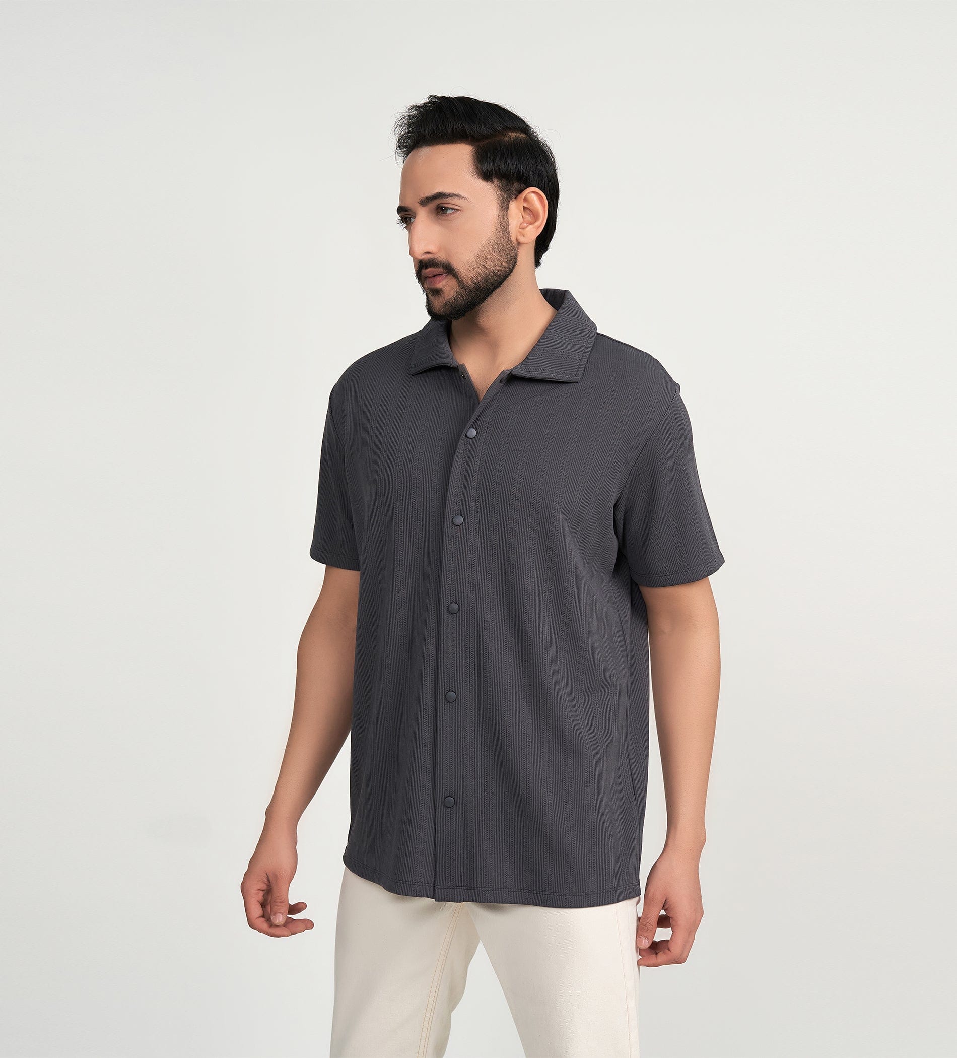 Shirts Half Sleeve Shirts Shadow Knit Classic shirt
