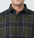 Shirts Woven Shirts Edge-Lit Plaid Shirt