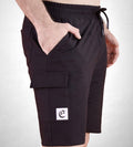 Shorts Shorts Black Bold Emblem Shorts For Men