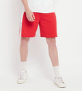 Shorts Shorts Red Printed Regular Fit Shorts for Men