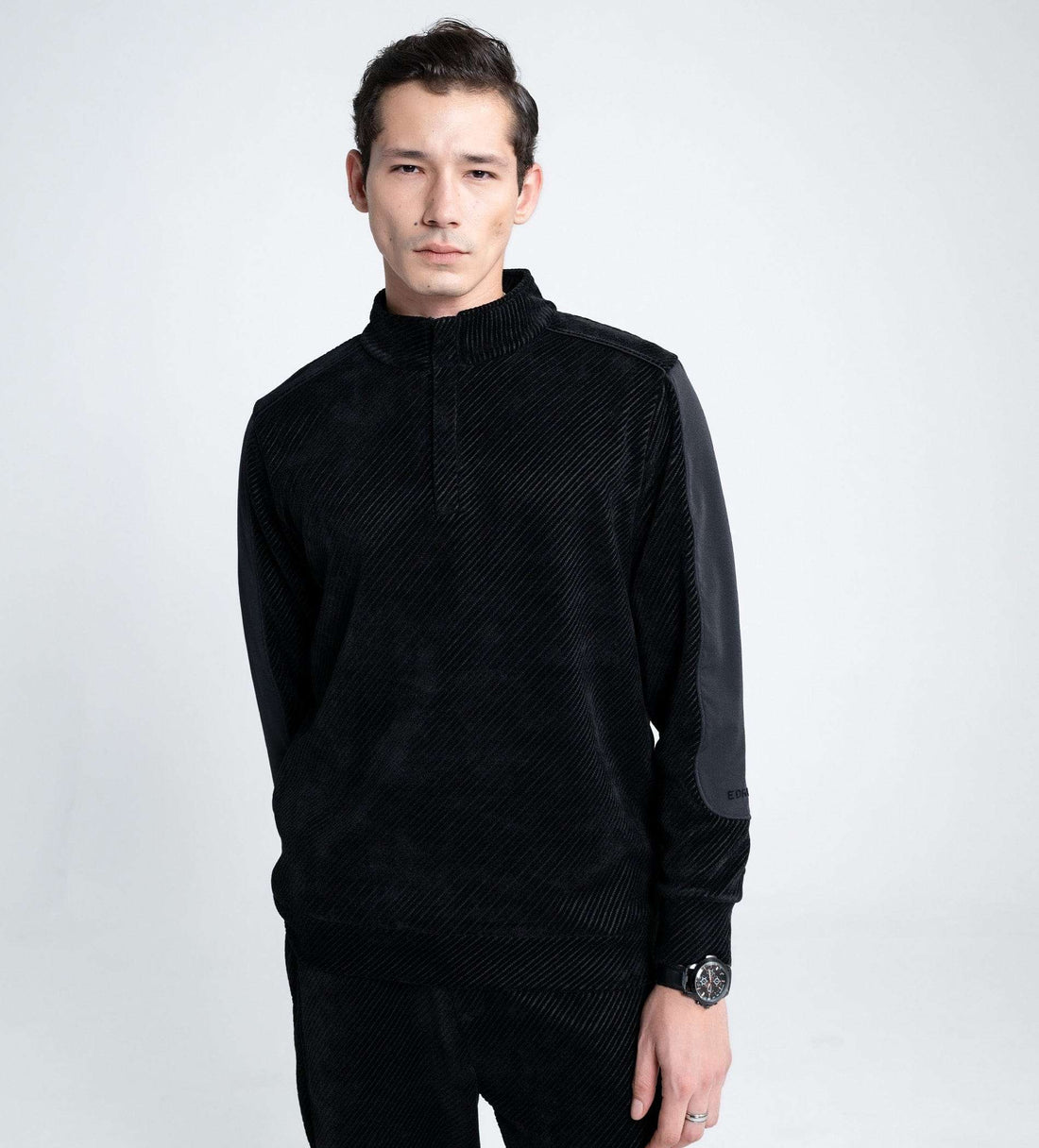 Sweatshirts Half Zip Sweatshirts Muted Luxe half zip Sweatshirt