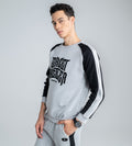 Sweatshirts Hoodies & Sweatshirts Grey fleece fusion sweatshirt