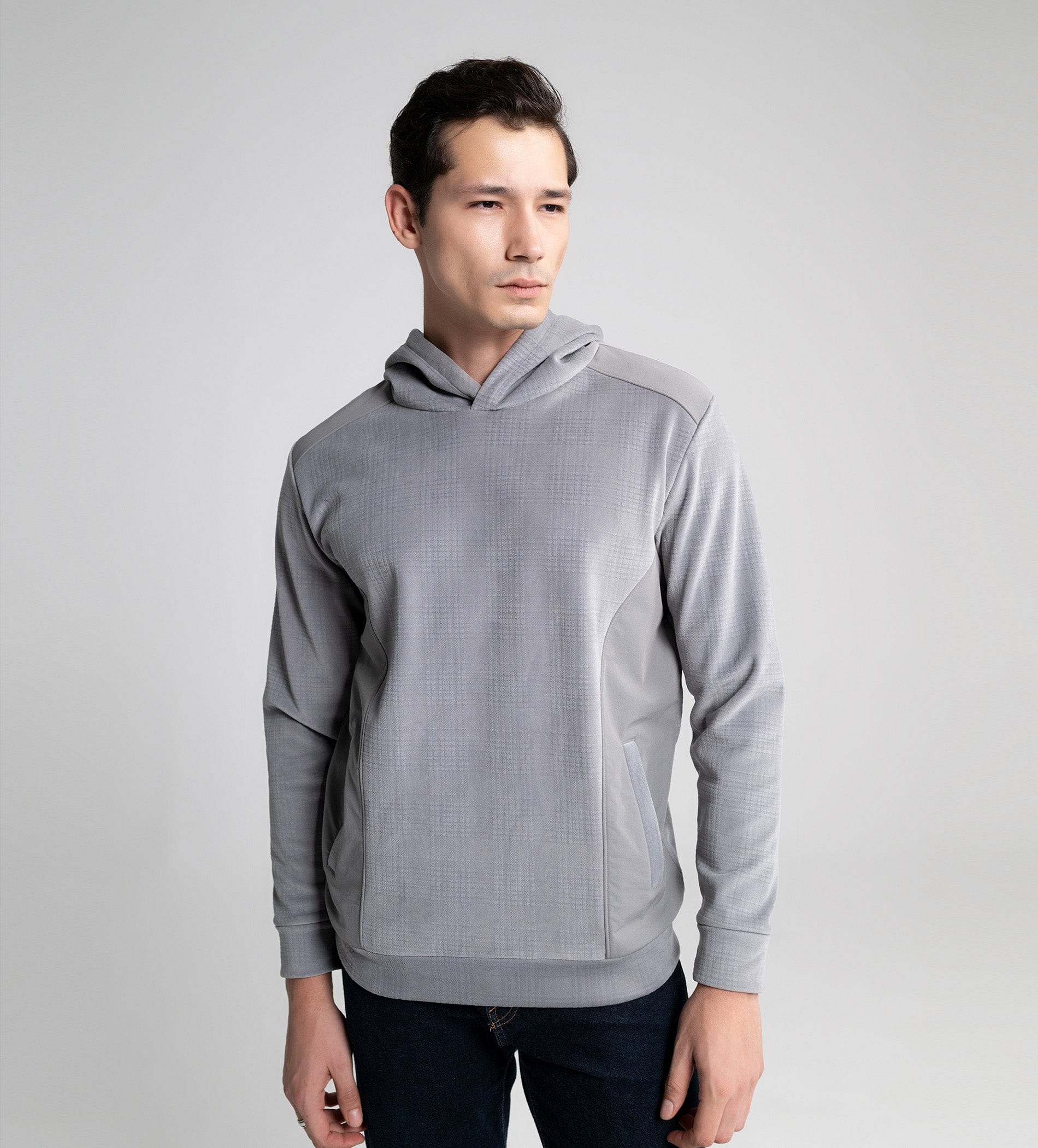 Sweatshirts Hoodies & Sweatshirts Grey Matter Overlap Hoodie sweatshirt