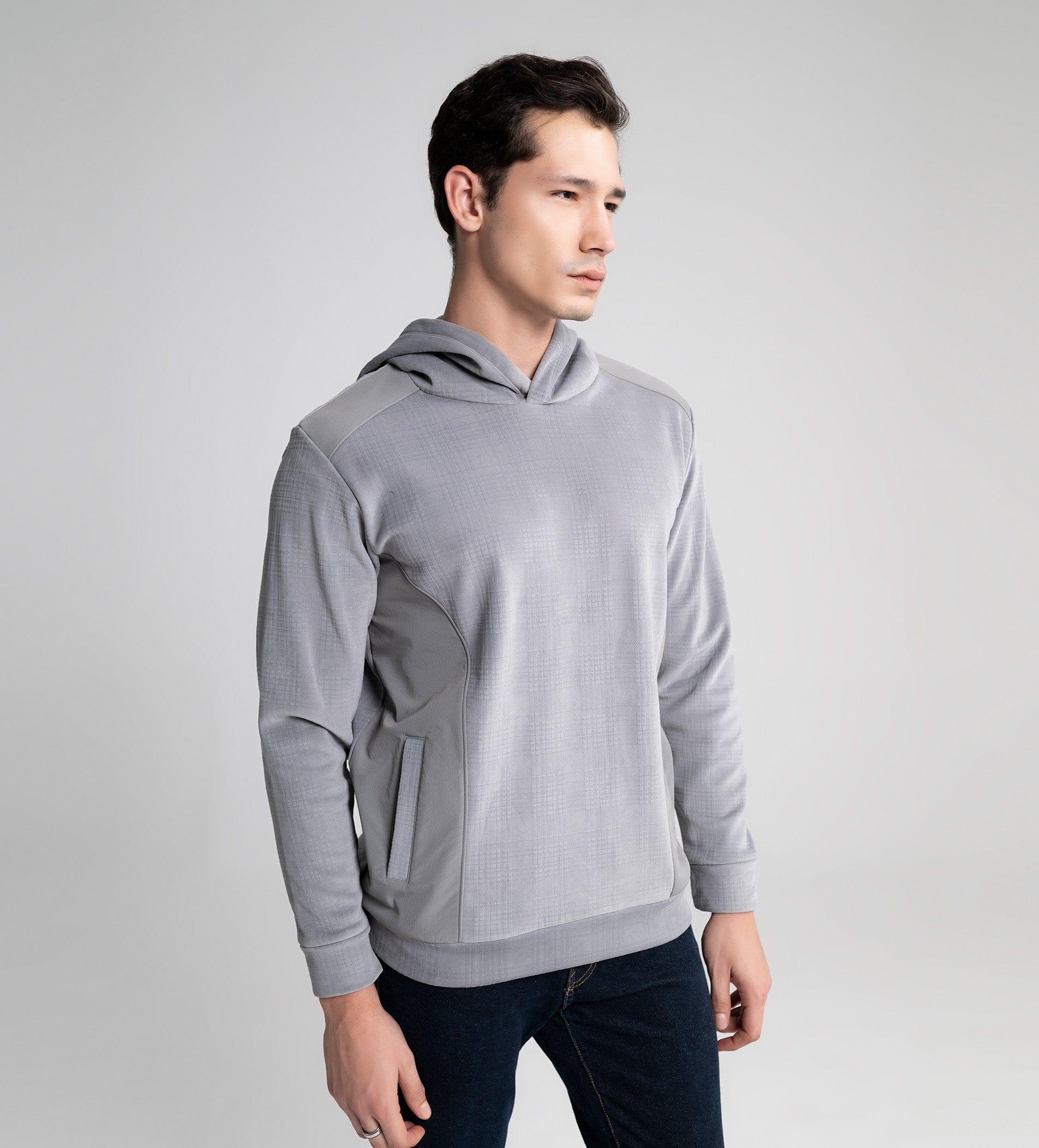 Sweatshirts Hoodies & Sweatshirts Grey Matter Overlap Hoodie sweatshirt