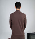 Sweatshirts Hoodies & Sweatshirts High-Contrast Brown Sweatshirt