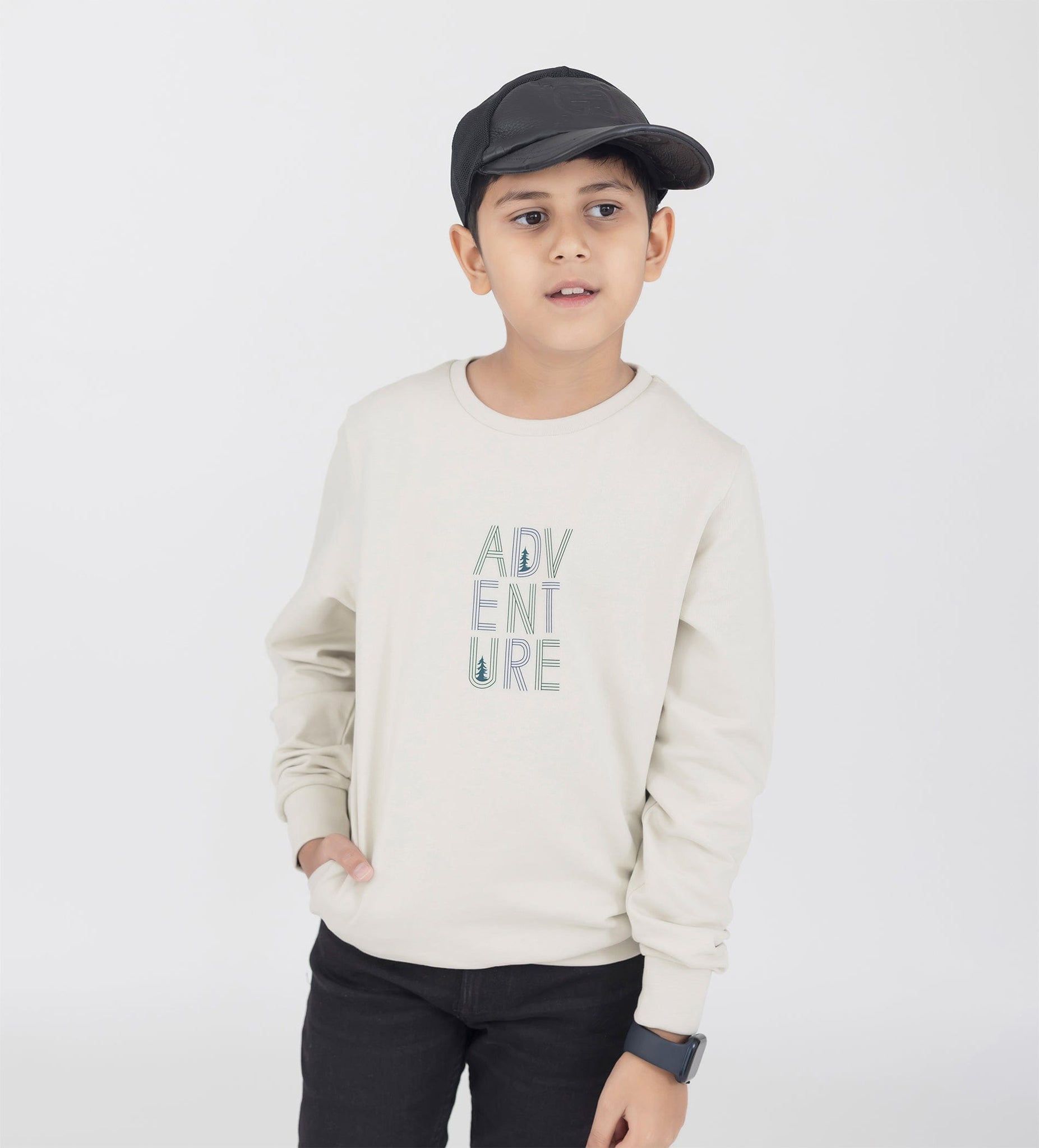 Sweatshirts Hoodies & Sweatshirts Little Explorer's Cozy sweatshirt