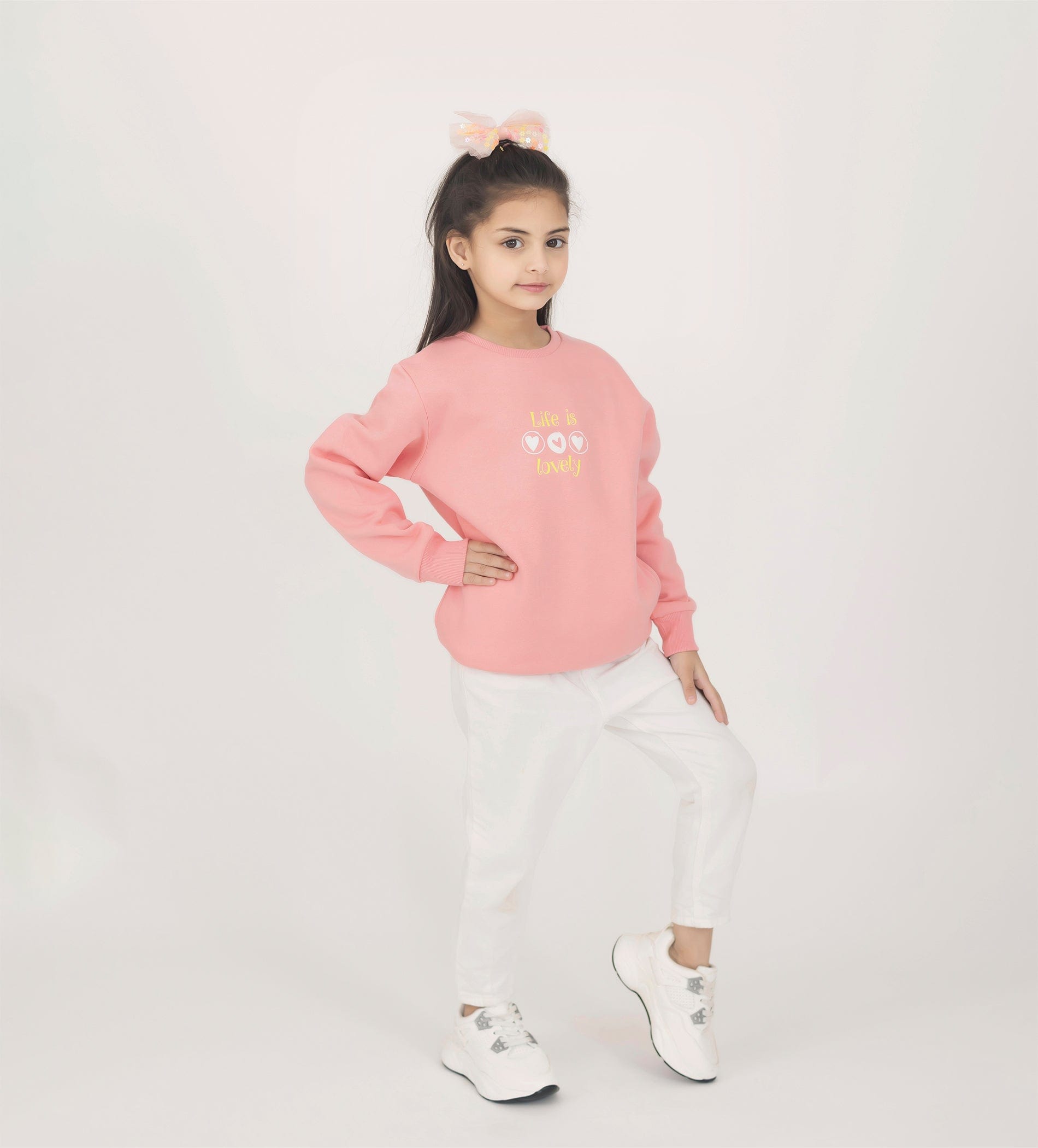 Sweatshirts Hoodies & Sweatshirts Winter Pink Essential Sweatshirt