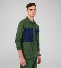 Sweatshirts Shacket versatile olive shacket for men