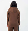 Sweatshirts Zipper Sweatshirt CLASSIC BROWN ZIP UP SWEATSHIRT