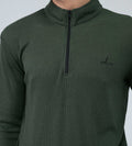Sweatshirts Zipper Sweatshirt Fitted Zip Flex Sweatshirt