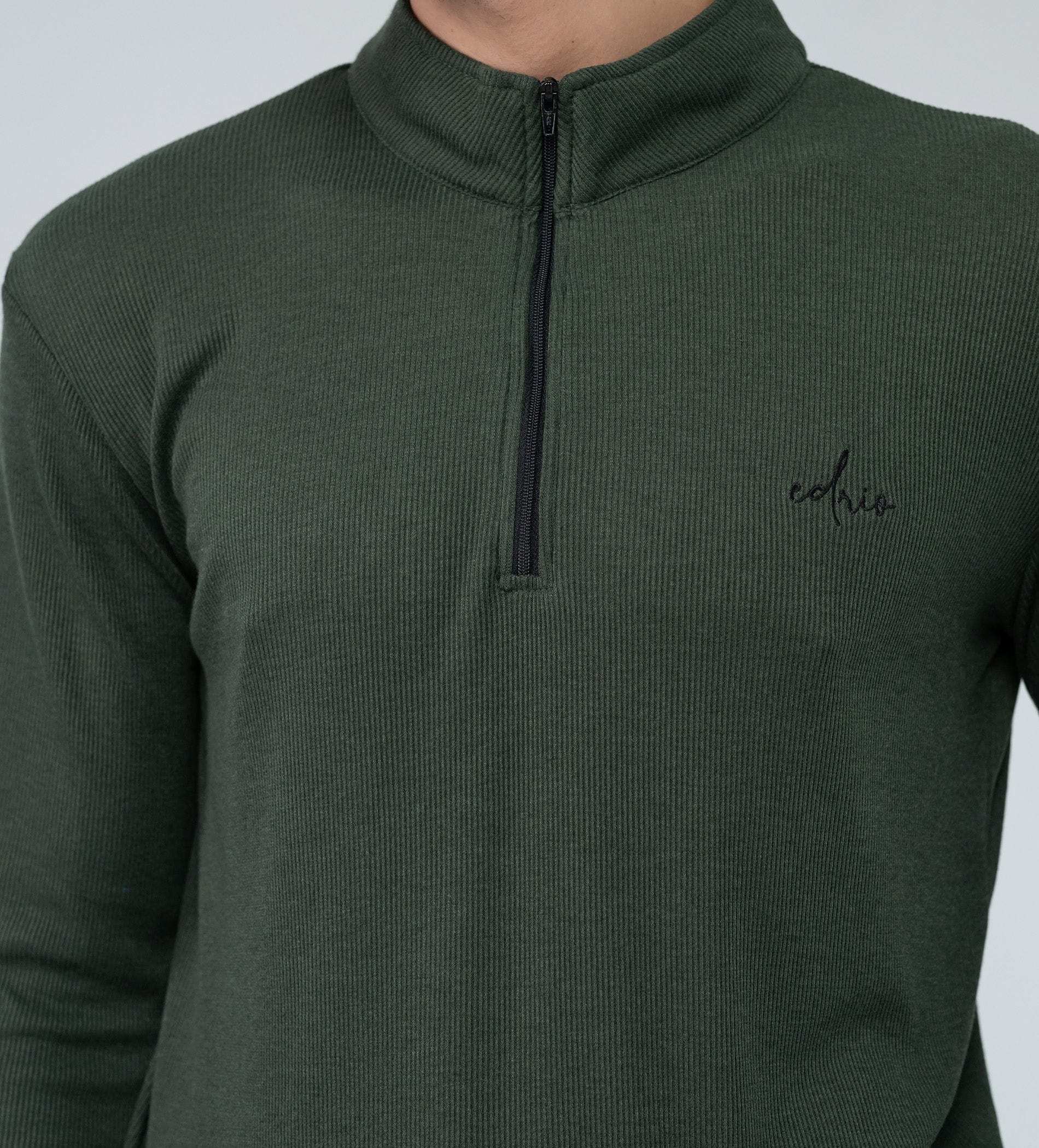 Sweatshirts Zipper Sweatshirt Fitted Zip Flex Sweatshirt