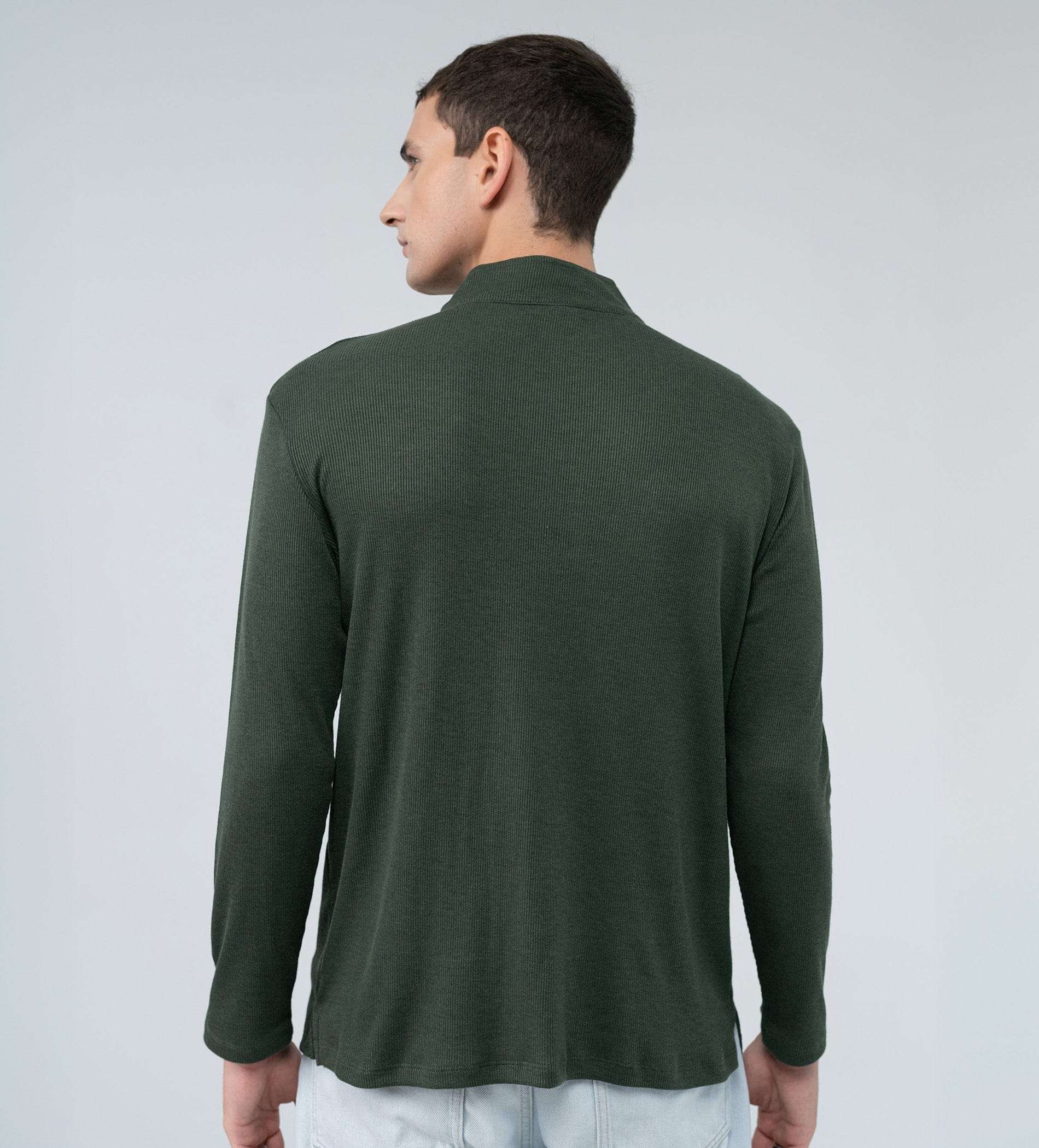 Sweatshirts Zipper Sweatshirt Fitted Zip Flex Sweatshirt