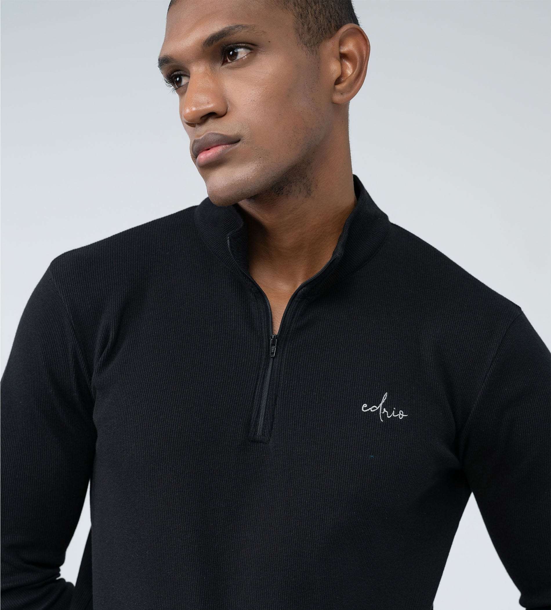 Sweatshirts Zipper Sweatshirt Fitted Zip Flex Sweatshirt