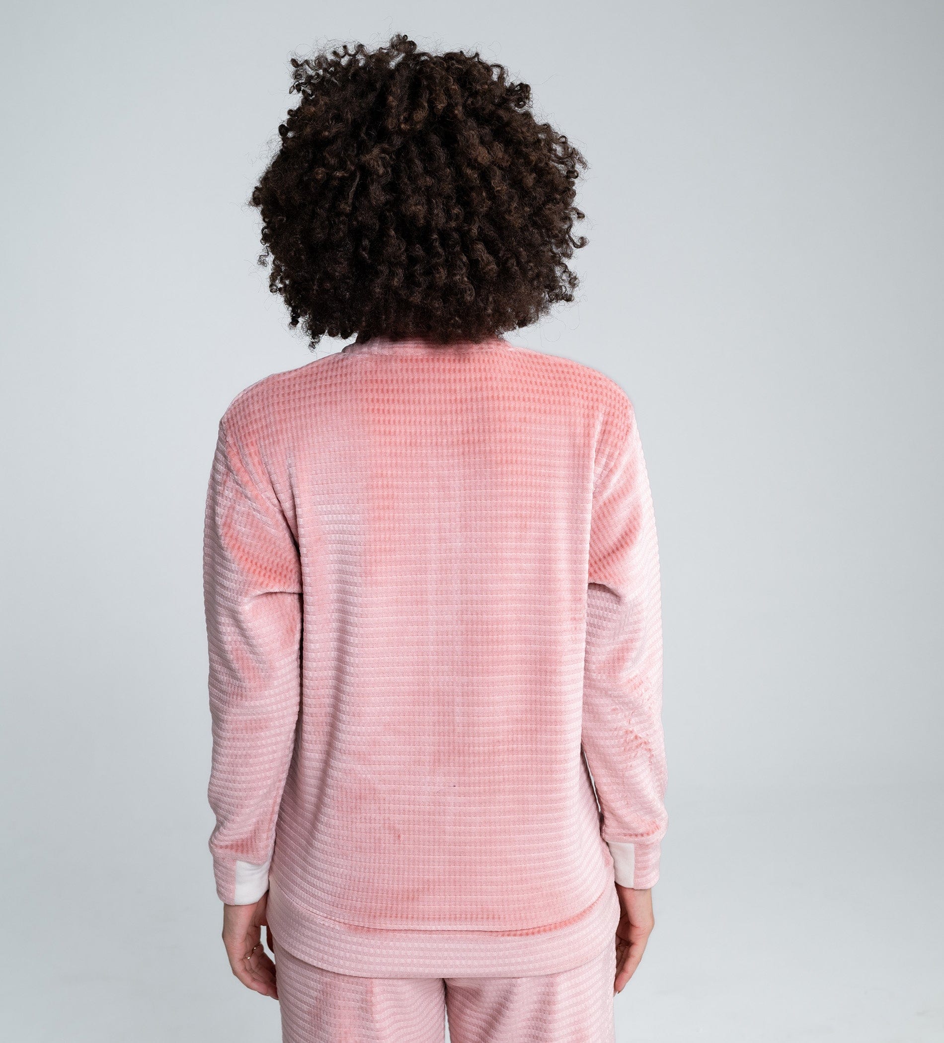 Sweatshirts Zipper Sweatshirt PINK ZIP UP COZY SWEATSHIRT