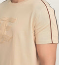T-Shirts T-Shirt Beige E-Statement T-shirt
