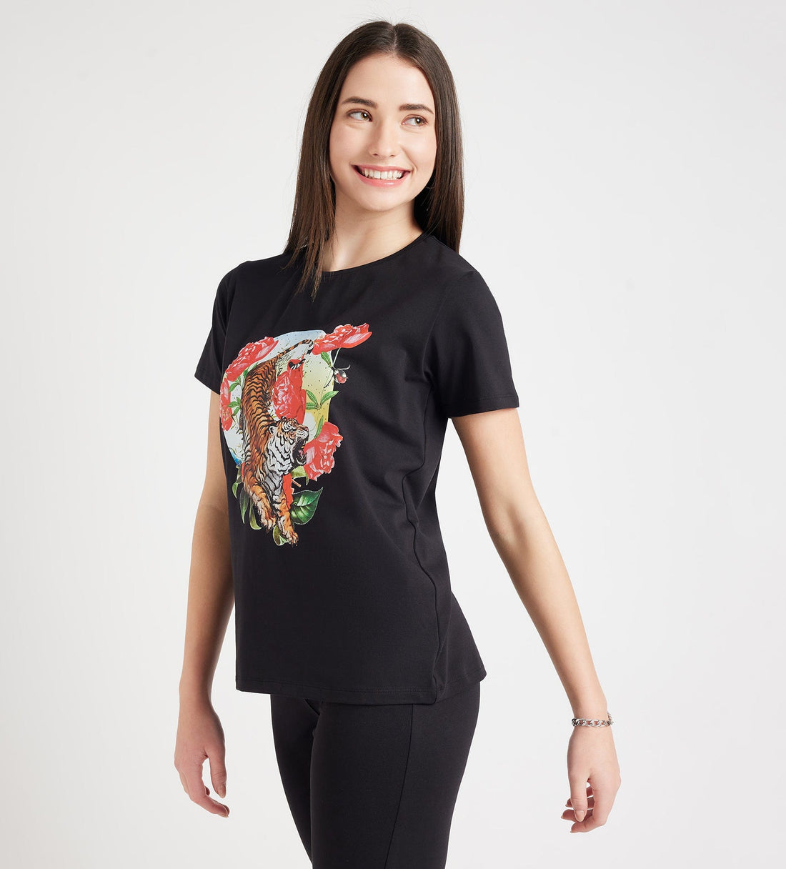 T-shirts T-Shirt Black Fearless T-Shirt For Women