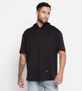 T-shirts T-Shirt Black Hoodie Oversized T-Shirt for Men