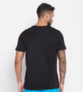 T-shirts T-Shirt Black Travel Regular T-Shirt for Men