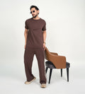 T-Shirts T-Shirt Dark Brown E-Statement T-shirt