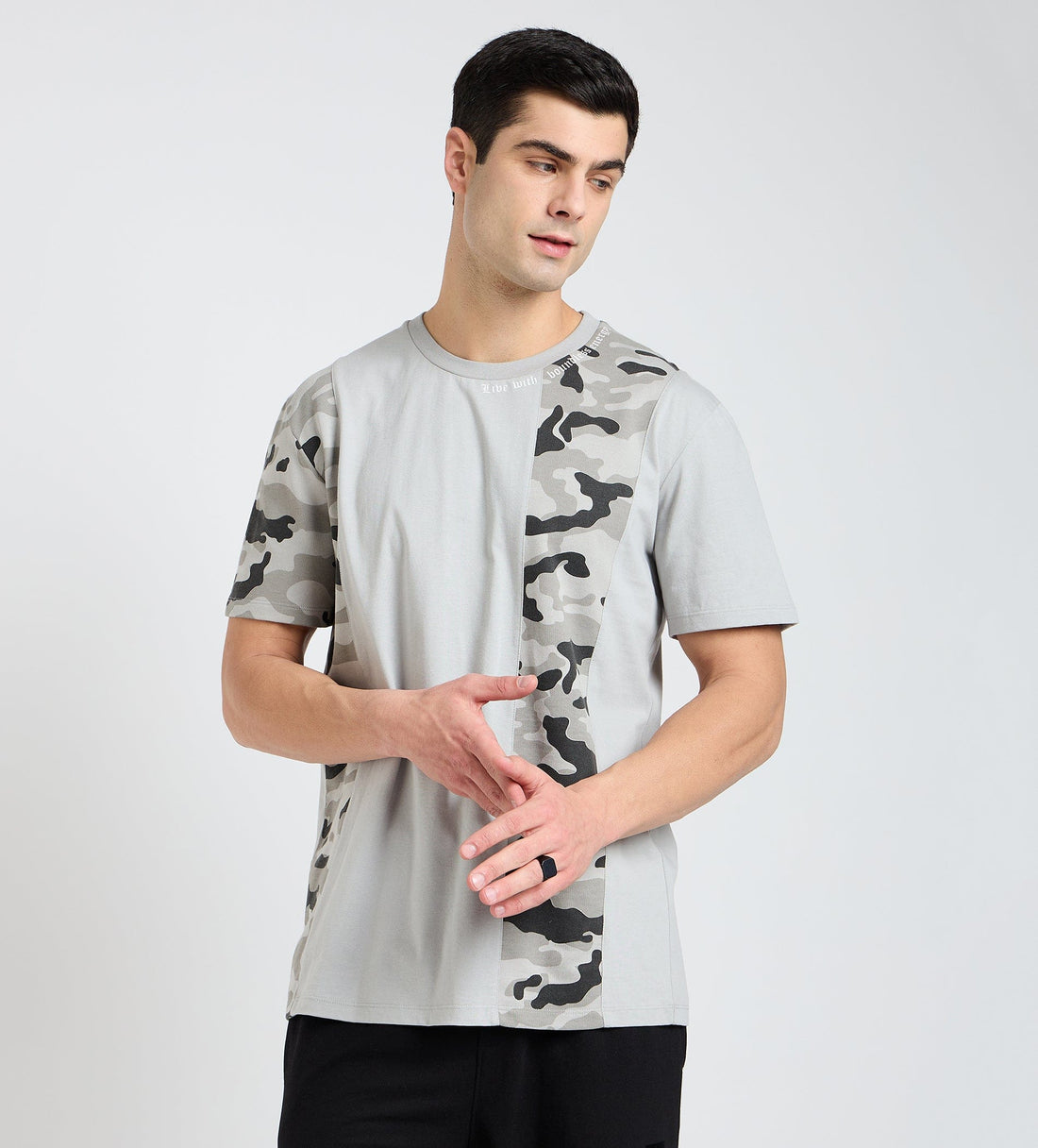 T-shirts T-Shirt Embroidered Camo Whisper T-Shirt