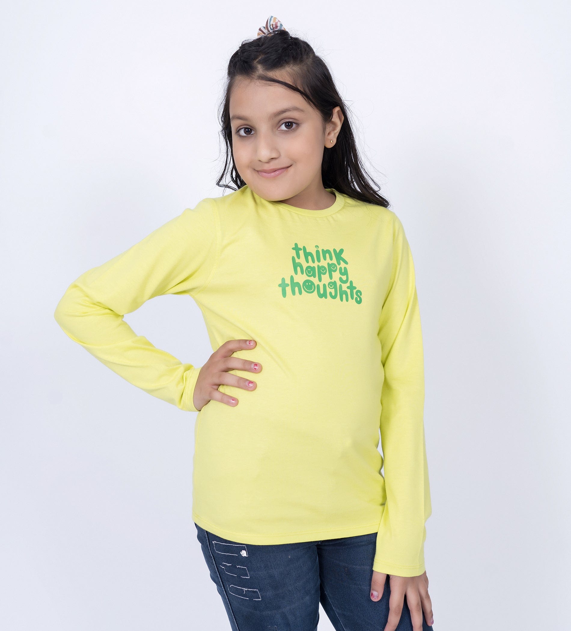 T-Shirts T-Shirt Neon Happiness full sleeve t-shirt