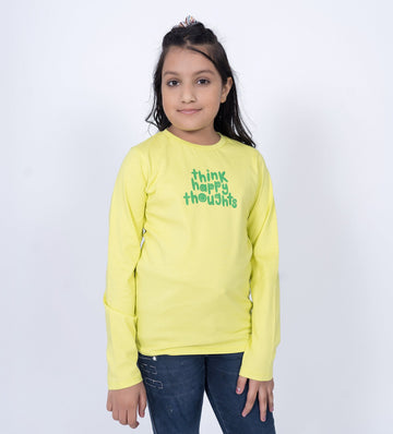 T-Shirts T-Shirt Neon Happiness full sleeve t-shirt