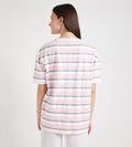 T-Shirts T-Shirt Oversized Tee In Classic Stripes