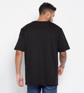 T-shirts T-Shirt Printed Black Oversized T-Shirt for Men