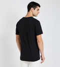 T-Shirts T-Shirt Suede Statement Printed Pocket T-Shirt